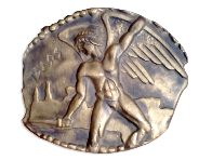 ΤΑΛΩΣ ανάγλυφη πλακέτα ( Χ Νεονακης)